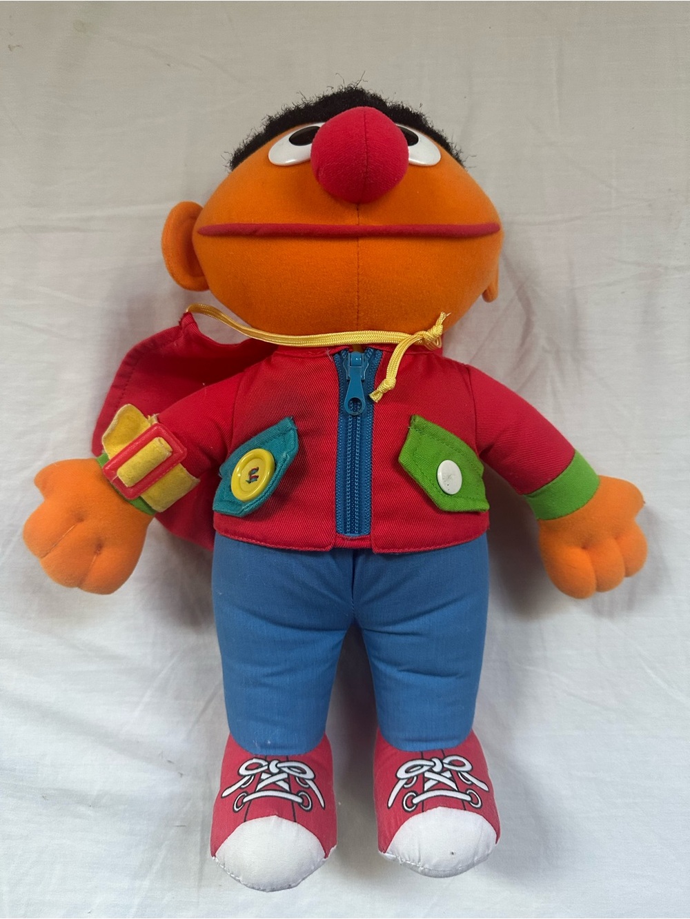 Vintage 1990 Playskool Ernie Doll (Sesame Street)